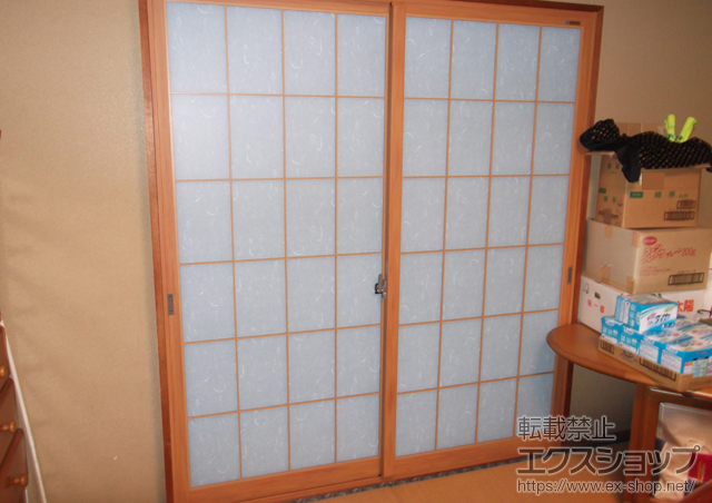 静岡県藤枝市のの二重窓（内窓） インプラス　ダストバリア仕様　引違い窓2枚建て 施工例