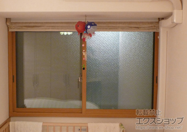 大阪府大阪市のの二重窓（内窓） インプラス　ダストバリア仕様　引違い窓2枚建て 施工例