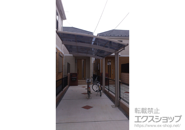 千葉県柏市ののカーポート プレシオスポート 積雪〜20cm対応 施工例