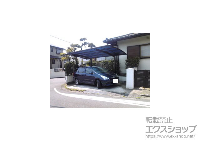 神奈川県横浜市ののカーポート プレシオスポート 積雪〜20cm対応 施工例