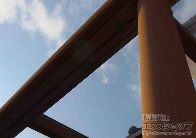 東京都東京都ののテラス屋根 樹の木テラス 標準タイプ 連棟 積雪〜20cm対応 施工例