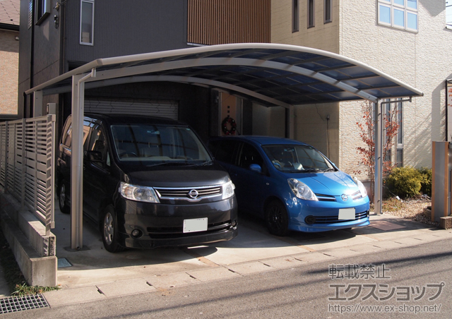 神奈川県厚木市ののカーポート レイナツインポート　積雪〜20cm対応 施工例