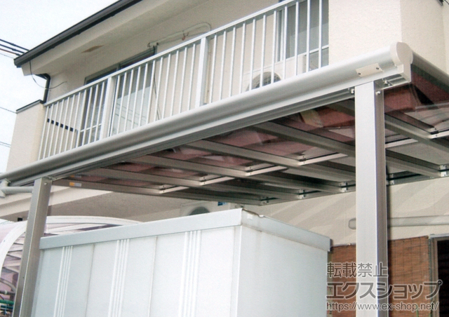 福岡県糟屋郡志免町ののテラス屋根 ヴェクターテラス F型 テラスタイプ 単体 積雪〜20cm対応 施工例