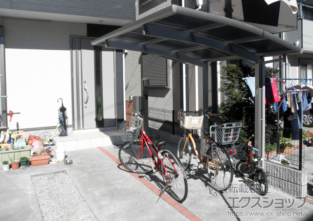 東京都東村山市ののサイクルポート・駐輪場 レイナポート ミニ 積雪〜20cm対応 施工例