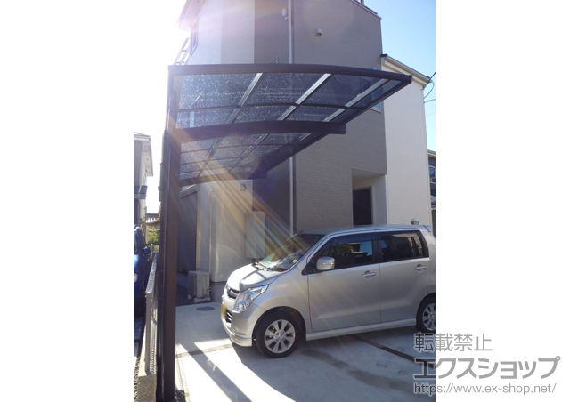 大阪府池田市ののカーポート プレシオスポート 積雪〜20cm対応 施工例