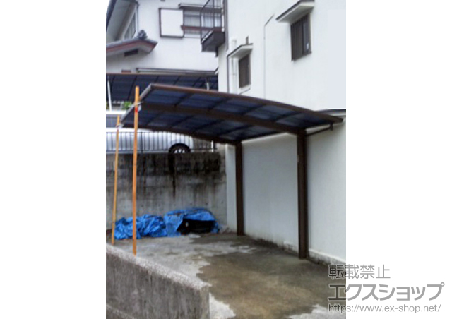 広島県広島市ののカーポート レイナポート 積雪〜20cm対応 施工例