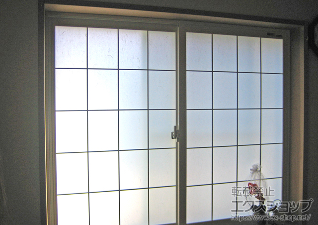 東京都練馬区のの二重窓（内窓） インプラス ダストバリア仕様 引違い窓 2枚建 施工例