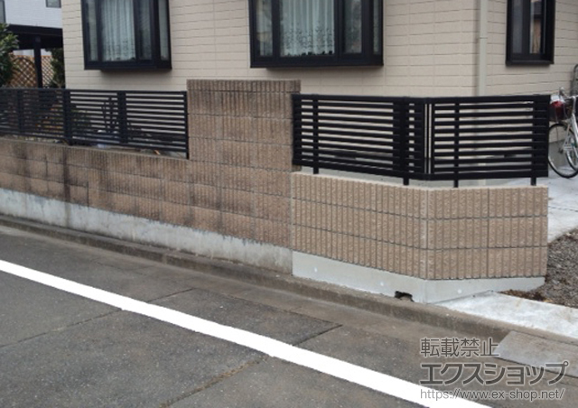 東京都あきる野市ののフェンス・柵 シャレオR10型フェンス　 施工例