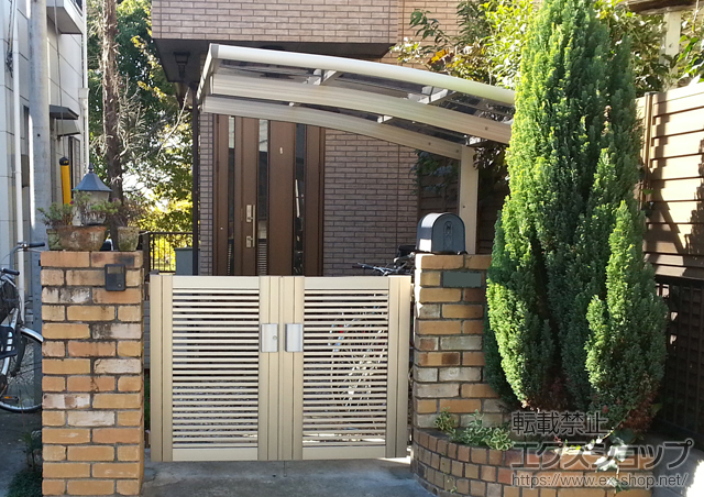 千葉県野田市ののサイクルポート・駐輪場 レイナポート ミニ 積雪〜20cm対応 施工例