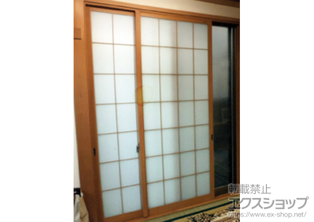 千葉県松戸市のの二重窓（内窓） インプラス ダストバリア仕様 引違い窓 2枚建 施工例