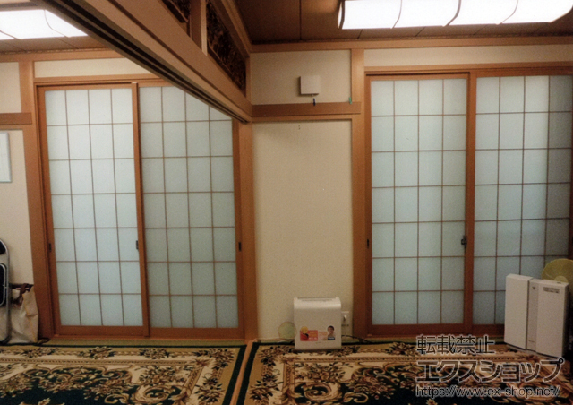 千葉県松戸市のの二重窓（内窓） インプラス ダストバリア仕様 引違い窓 2枚建 施工例