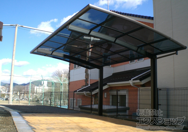群馬県桐生市ののカーポート プレシオスポート 積雪〜20?対応 施工例