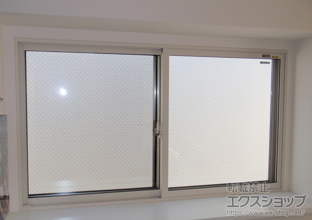 東京都練馬区のの二重窓（内窓） インプラス ダストバリア仕様 引違い窓 2枚建 施工例