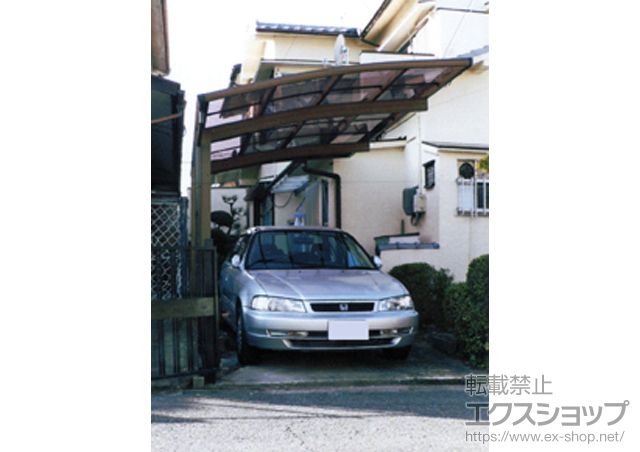 奈良県奈良市ののカーポート レイナポート 積雪〜20cm対応 施工例