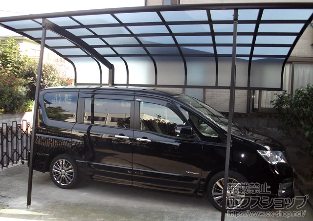 �_�ސ쌧�ɐ����s��YKKAP�̃J�[�|�[�g ���C�i�L���b�v�|�[�g �ϐ�`20cm�Ή��{���E���T�|�[�g�� �W���E�n�C���[�t���p2�{���{�����ӂ��⋭�ޕ��i �{�H��