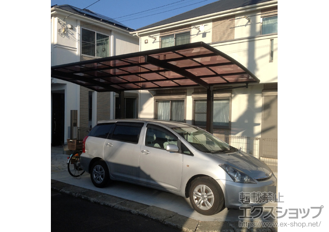 神奈川県横浜市ののカーポート レイナポート 積雪〜20cm対応 施工例