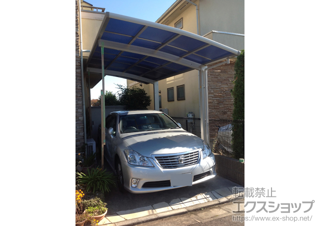 東京都立川市ののカーポート レイナポート 積雪〜20cm対応 施工例