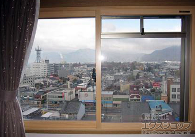 長野県上田市のの二重窓（内窓） プラマードU 引違い窓 2枚建 施工例