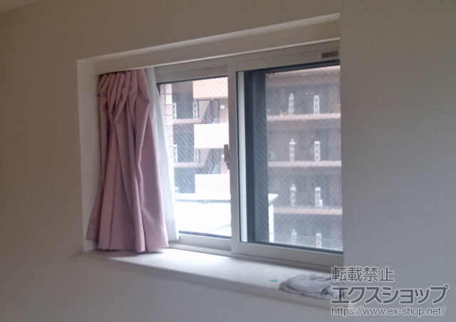 東京都町田市のの二重窓（内窓） インプラス ダストバリア仕様 引違い窓 2枚建 施工例