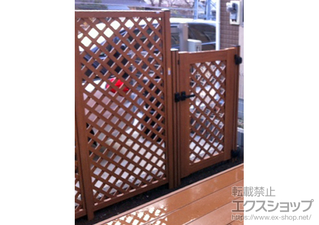 東京都府中市ののフェンス・柵 スタンダードトレリス1型 施工例