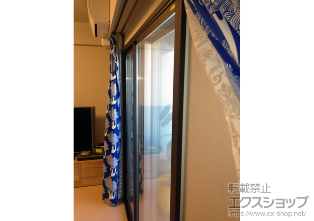 東京都中央区のの二重窓（内窓） インプラス ダストバリア仕様 引違い窓 2枚建 施工例