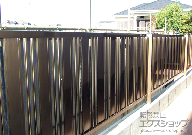 神奈川県横浜市ののフェンス・柵 ハイミレーヌR5型 フリーポールタイプ 施工例