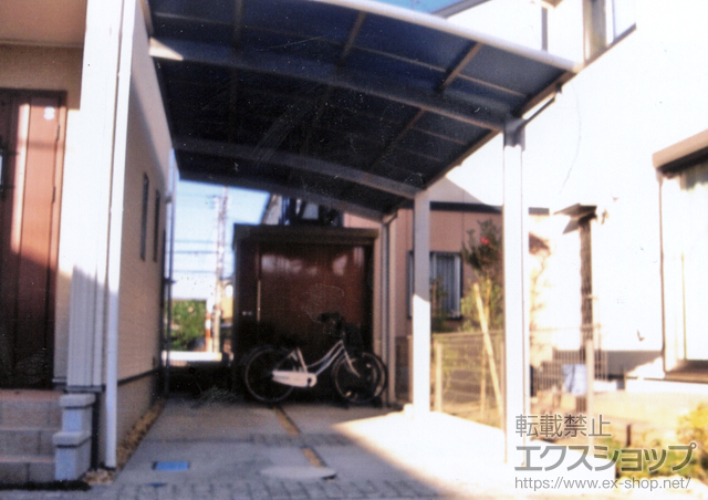 千葉県柏市ののカーポート レイナポート 延長 積雪〜20cm対応 施工例