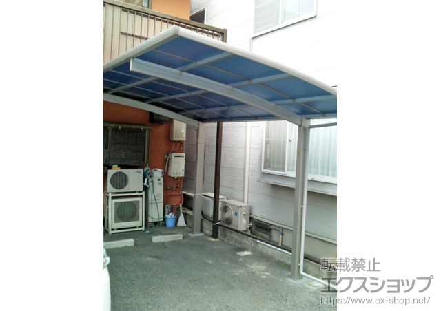 大阪府岸和田市ののカーポート プレシオスポート　積雪〜20?対応 施工例