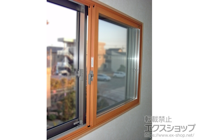 愛知県稲沢市のの二重窓（内窓） インプラス ダストバリア仕様 引違い窓 2枚建 施工例
