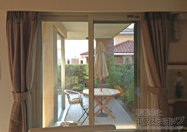 東京都西東京市のの二重窓（内窓） インプラス ダストバリア仕様 引違い窓 2枚建 施工例