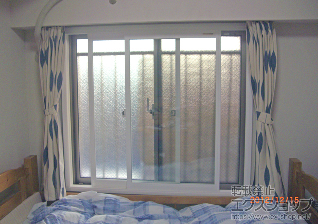 千葉県船橋市のの二重窓（内窓） プラマードU 引違い窓 2枚建 施工例