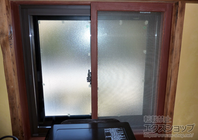 長野県諏訪郡原村のの二重窓（内窓） インプラス ダストバリア仕様 引違い窓 2枚建 施工例