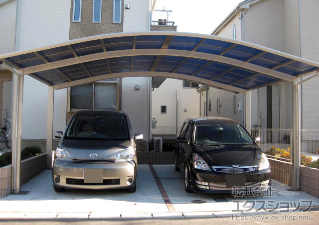 千葉県千葉市緑区ののカーポート レイナツインポート 積雪〜20cm対応 施工例