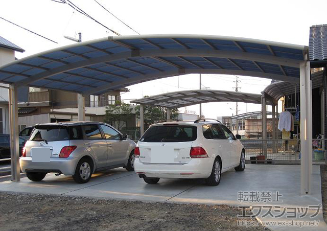 愛知県豊田市ののカーポート レイナトリプルポート 積雪〜20cm対応 施工例