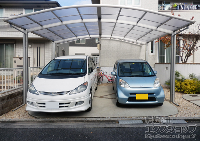 三重県名張市ののカーポート レイナツインポート 積雪〜20cm対応 施工例