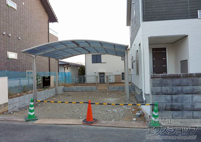 愛知県春日井市ののカーポート レイナツインポート 積雪〜20?対応 施工例