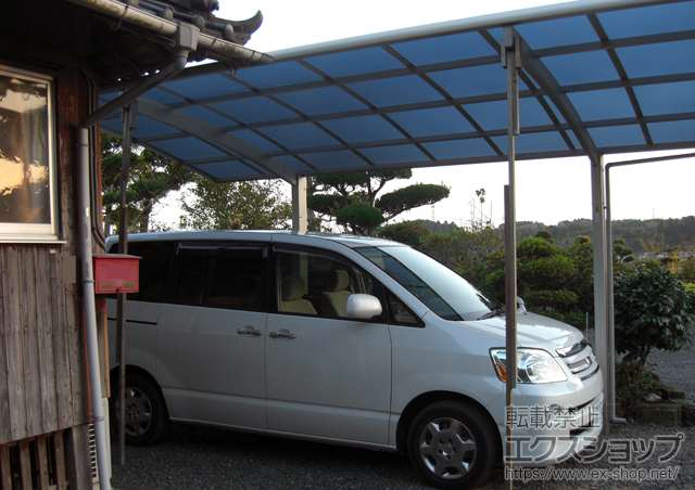 宮崎県都城市ののカーポート レイナポート 積雪〜20cm対応 施工例