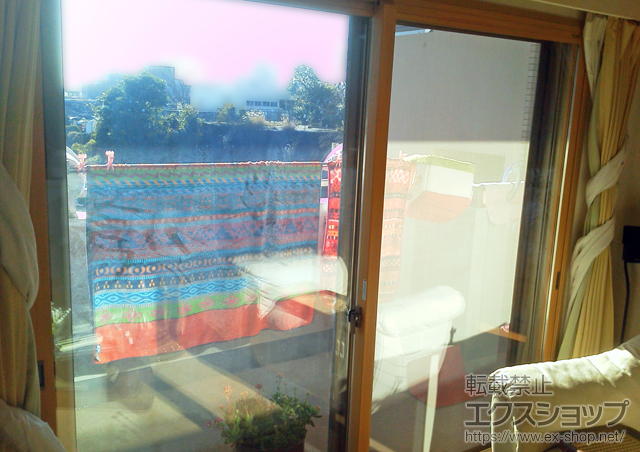 神奈川県横浜市のの二重窓（内窓） インプラス ダストバリア仕様 引違い窓 2枚建 施工例