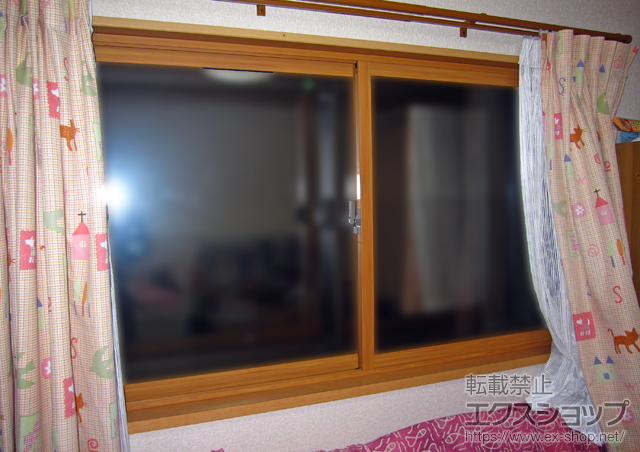 神奈川県横浜市のの二重窓（内窓） インプラス ダストバリア仕様 引き違い窓 2枚建 施工例