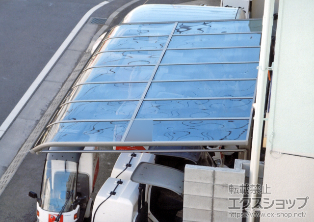 東京都八王子市のLIXIL リクシル（トステム）のカーポート レガーナポートシグマIII 積雪〜30cm対応 施工例