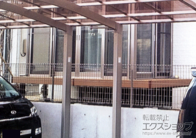 宮城県多賀城市のLIXIL リクシル（トステム）のウッドデッキ リコステージII 単体 施工例