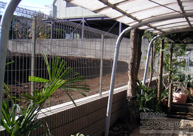 東京都世田谷区ののフェンス・柵 ハイグリッドフェンス11型 施工例