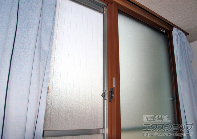 京都府京都市のの二重窓（内窓） インプラス ダストバリア仕様 引違い窓 2枚建 施工例