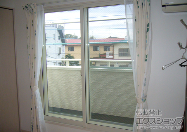 神奈川県相模原市中央区のの二重窓（内窓） インプラス ダストバリア仕様 引違い窓 2枚建 施工例