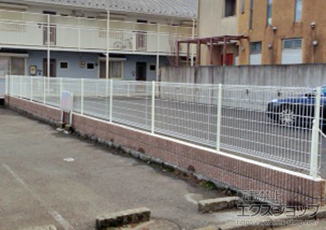 東京都町田市ののフェンス・柵 ハイグリッドフェンスN8型 施工例