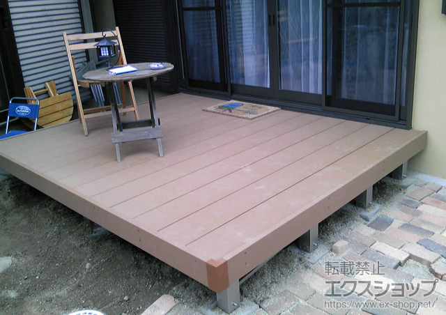 愛知県一宮市ののウッドデッキ リウッドデッキ 200 単体 施工例