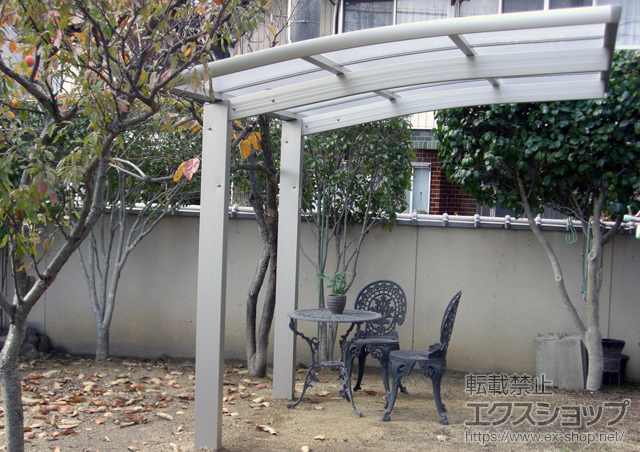 岡山県倉敷市ののサイクルポート・駐輪場 レイナポート ミニ 積雪〜20?対応 施工例