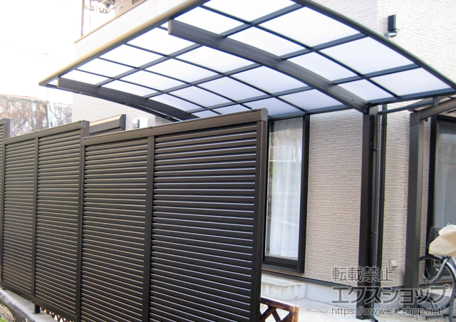 京都府京都市ののカーポート プレシオスポート 積雪〜20cm対応 施工例