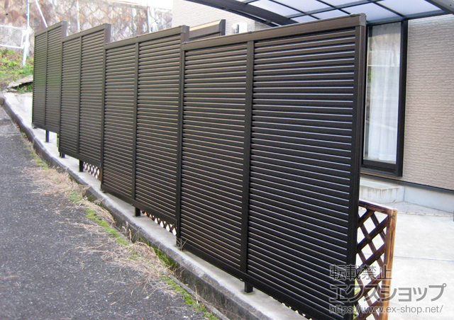 京都府京都市ののフェンス・柵 ハイスクリーンフェンスA型 施工例