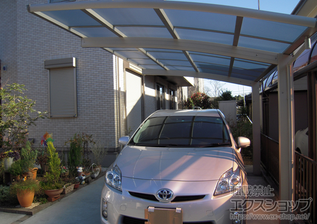 東京都町田市ののカーポート レイナポートZ 積雪〜20cm対応 施工例
